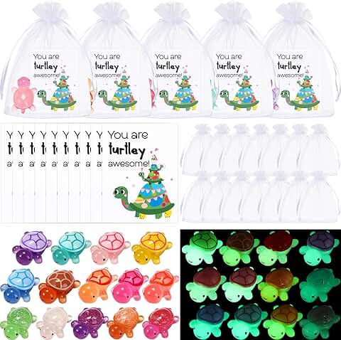 Christmas Employee Appreciation Gift Set with Sea Turtle Night Light