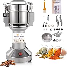 Electric Grain and Spice Grinder, 150g Capacity