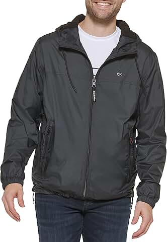 Men's Hooded Windbreaker