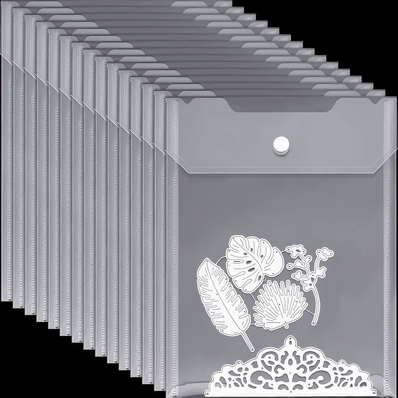 Large Stamp and Die Storage Pockets for Crafts