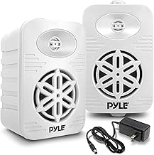 Waterproof Bluetooth Indoor and Outdoor Speakers Pair