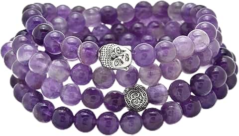Buddha Charm Meditation Prayer Beads Bracelet or Necklace