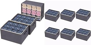 12-Slot Jeans and Clothes Organizer for Wardrobe