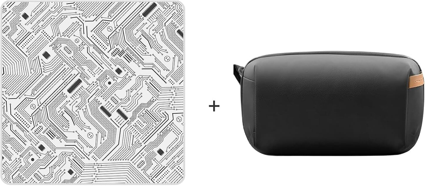 Black Protective Lens Wrap and Organizer Bag
