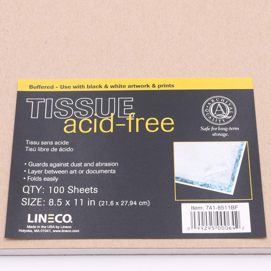 10 Pack Acid-Free Interleaving Tissue 8.5"x11"
