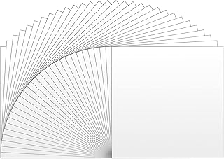 Matte White Permanent Vinyl 30 Pack 12x12 Inches
