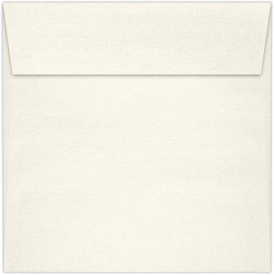 Square Quartz Metallic Invitation Envelopes, 50 Pack