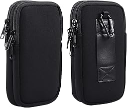 Dual Neoprene Phone Case with Belt Loop for Two Phones