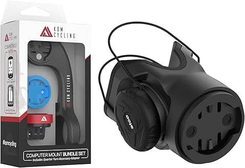 Computer Mount Bundle with Garmin Varia Mount