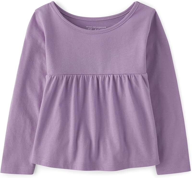 Baby Girls' and Toddler Long Sleeve Shirt