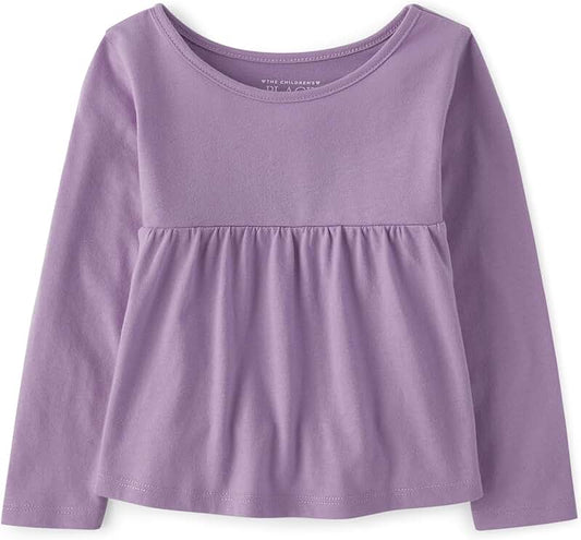 Baby Girls' and Toddler Long Sleeve Shirt