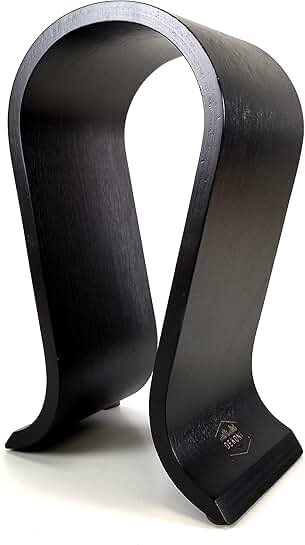 Wood Headphone Stand for Desk and Gaming