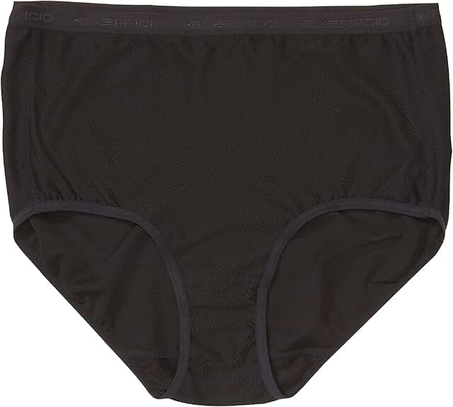 Women's full cut black briefs, size X-Small