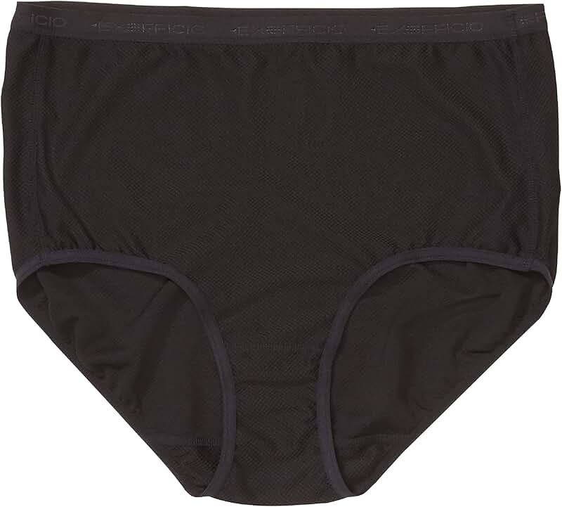 Women's full cut black briefs, size X-Small
