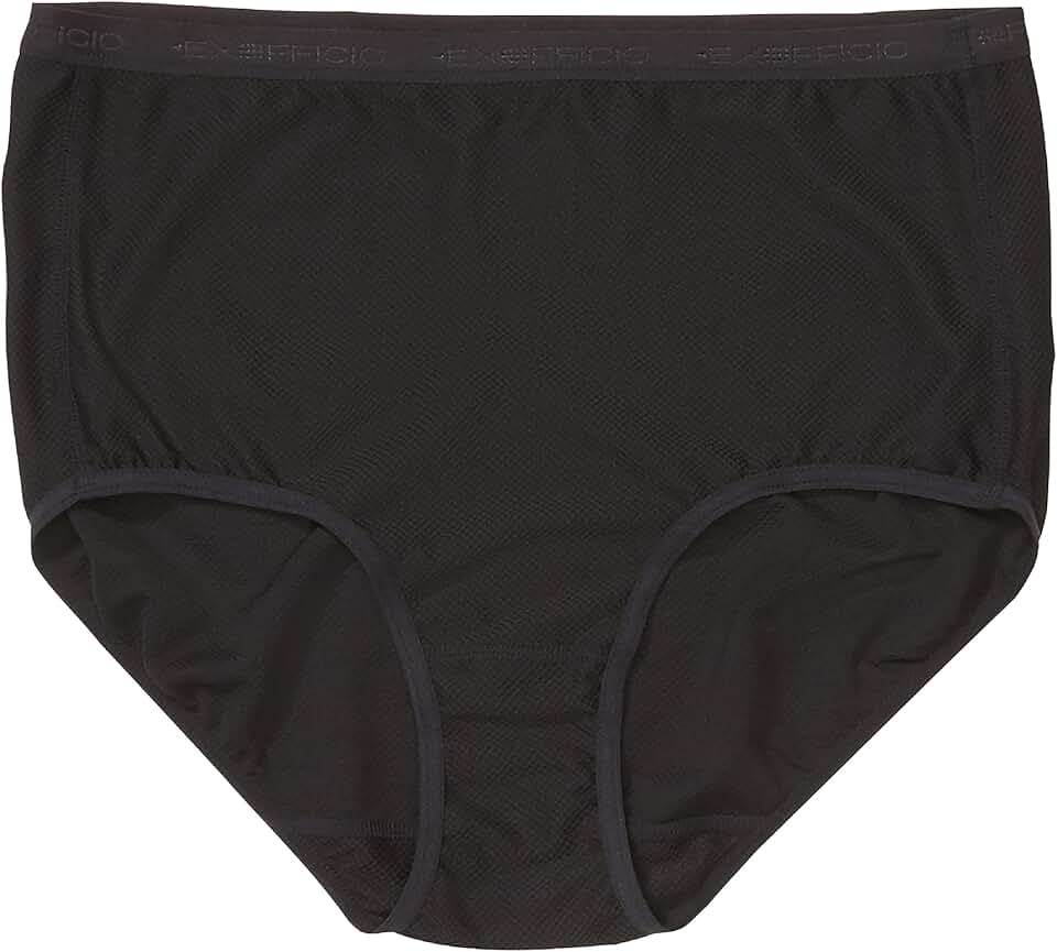 Women's full cut black briefs, size X-Small