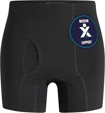 Men's Low Boxer Briefs for Ostomy and Hernia Support
