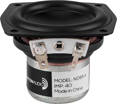 2.5-inch Aluminum Full-Range Neo Driver, 4 Ohm
