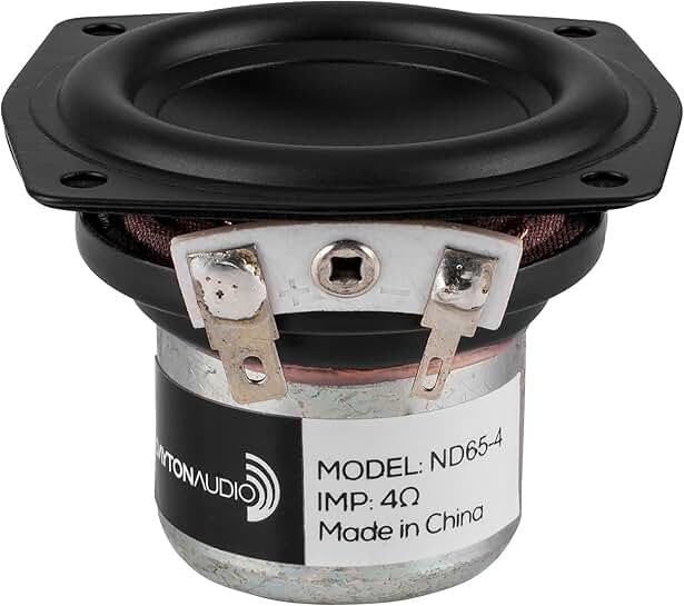 2.5-inch Aluminum Full-Range Neo Driver, 4 Ohm