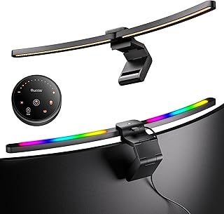 Curved Monitor Light Bar with RGB Backlight and Dimming