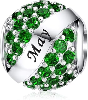 Sterling Silver Birthday Charm for Bracelets and Necklaces