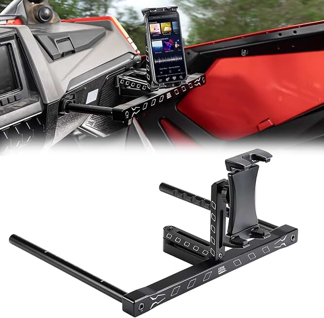 Electronic Device Mount with Grab Bar for RZR PRO XP