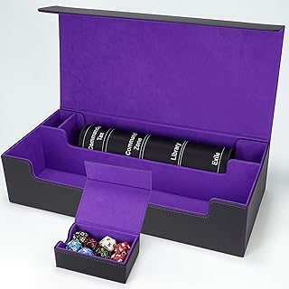 Deck Box with Playmat, Dice Box, and Dividers