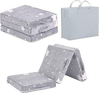 Glow-in-the-Dark Foldable Toddler Floor Mattress