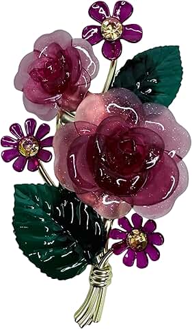Pink Roses Wallflower Nightlight with Scent Control