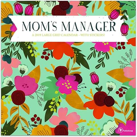 2019 Mom's Manager Planning Grid Wall Calendar