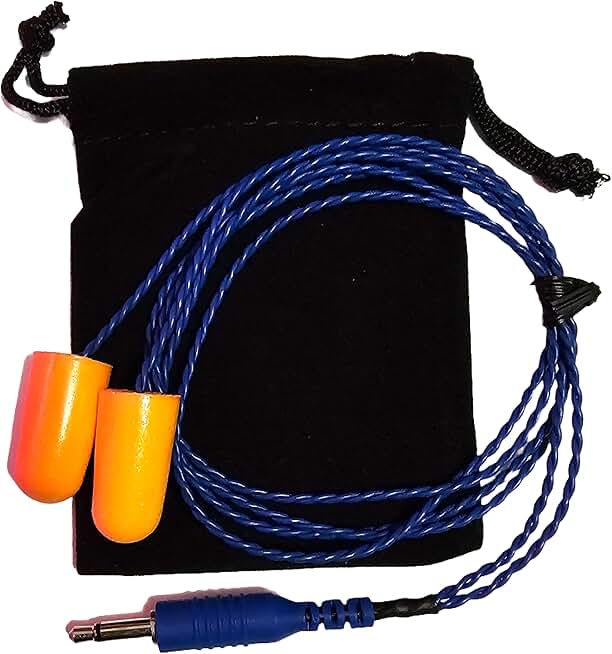 Racing Radio Earbuds with RaceDirect Earplugs, Blue