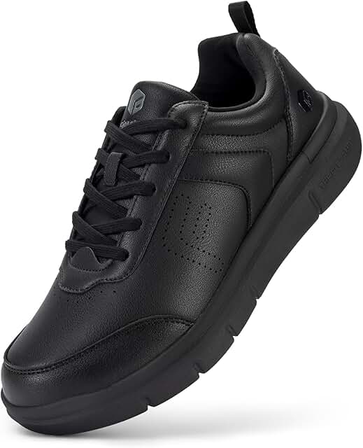 Extra Wide Leather Men’s Walking and Dress Shoes