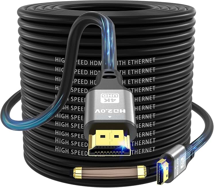 100 ft 4K HDMI Cable with Ethernet and HDR
