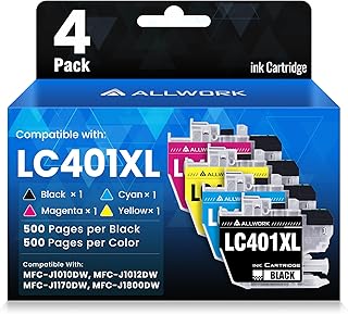 High Yield Ink Cartridges for Brother MFC-J1010DW Series