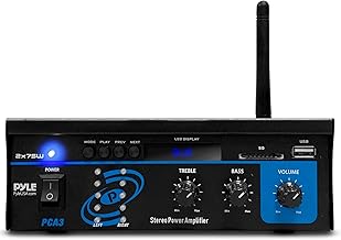 Mini Stereo Amplifier System with Bluetooth and EQ