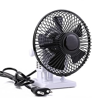 Mini Electric Desk Fan with Adjustable Speed