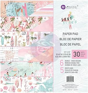 Surfboard Paper 12x12 Pad