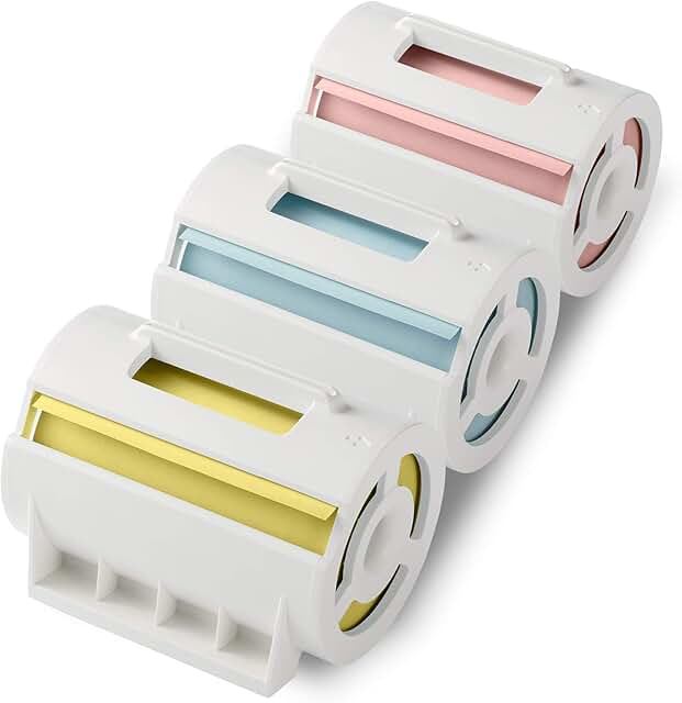 Colorful Sticky Note Cartridge with 3 Rolls