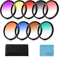49mm Graduated Color Filter Kit with Pouch and Cloth
