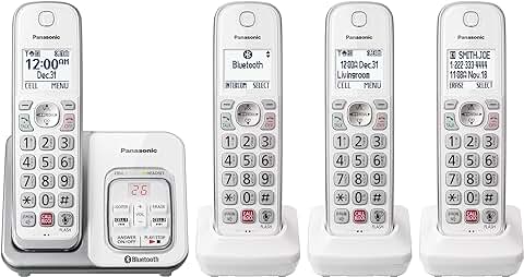 Cordless Phone with Answering Machine and Call Blocking