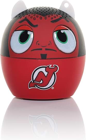 Wireless Bluetooth Speaker with New Jersey Devils Design