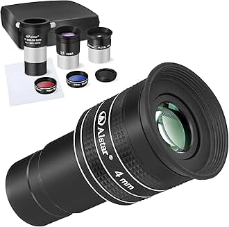 8-Piece Eyepiece and Filter Accessory Kit with 4mm Eyepiece