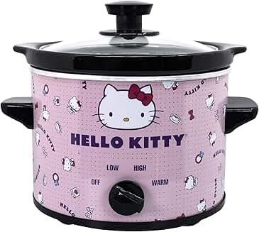 2-quart slow cooker featuring Hello Kitty design