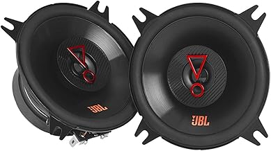 4-inch two-way car speaker in black