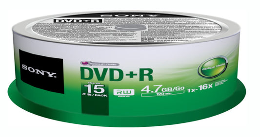 DVD+R (15 pk Spindle)