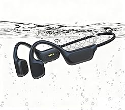 Pearl Finish Waterproof Bone Conduction Swim Headphones