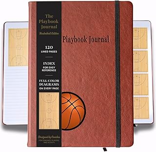 Basketball Playbook Journal for Coaches and Players