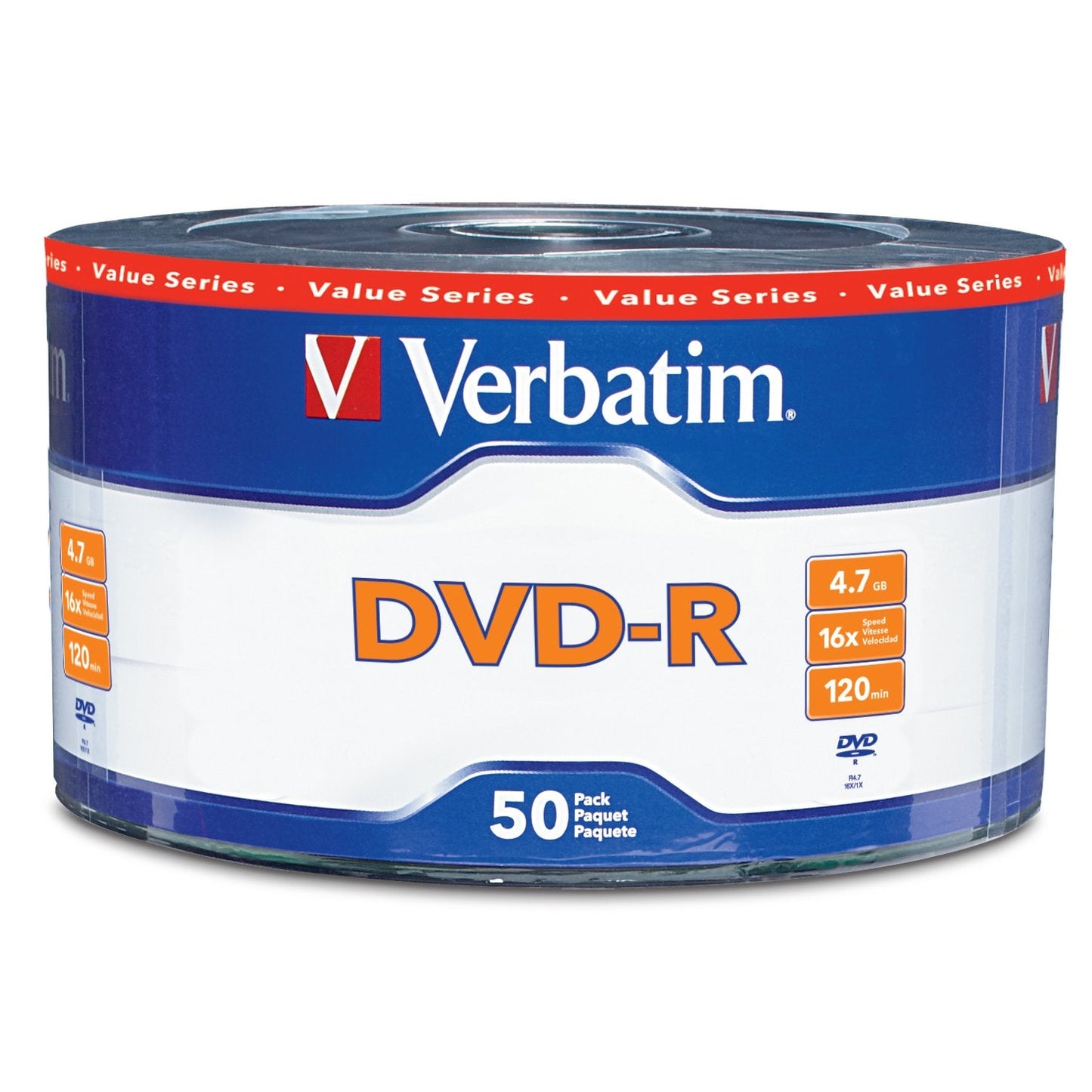 50 Pack DVD-R Spindle