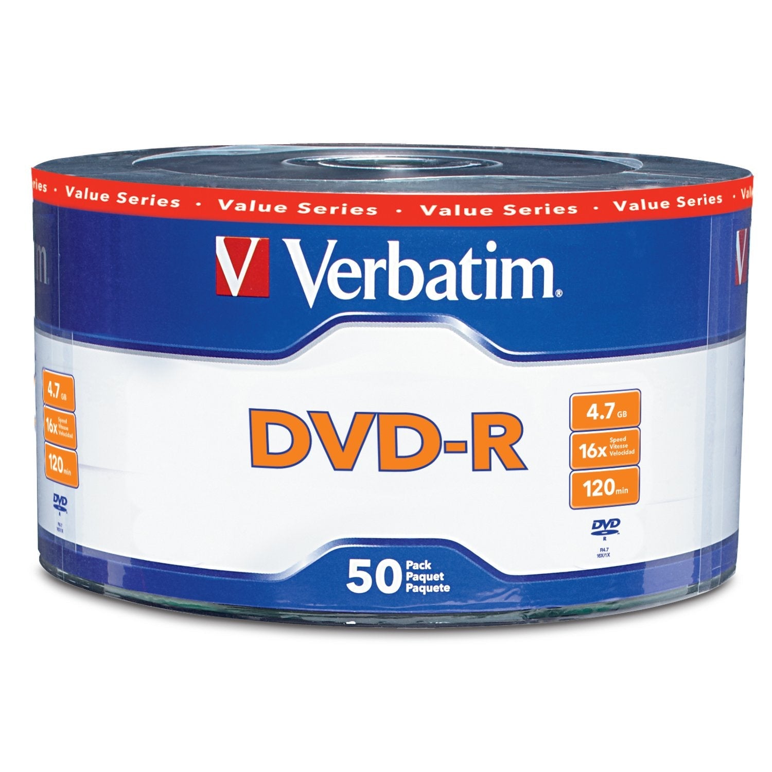 50 Pack DVD-R Spindle