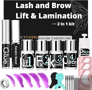 DIY Eyelash and Eyebrow Lift Kit for Long-Lasting Volume