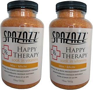 Happy Therapy Aromatherapy Bath Crystals, 19oz, 2 Pack